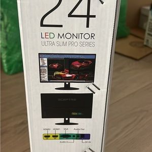 Sceptre 24 inch LED Monitor Brand New In Box